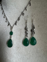 Green Onyx Leaf Set