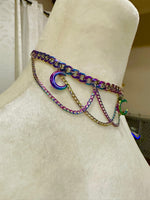 Rainbow Moon Necklace