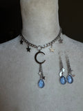 Iolite “The Vision Stone” moon set