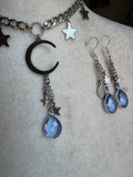 Iolite “The Vision Stone” moon set