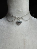 Sterling Silver Laced Locket