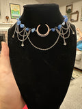 Blue Quartz Shooting Star Necklace