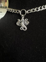Sterling Dragon Choker/Necklace