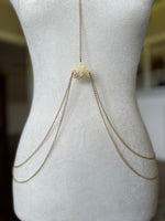 Simple Gold Lotus Bodychain
