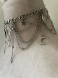 Extra Dramatic Laced Sterling Fairy Choker
