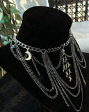 Witchy Black Onyx Sterling Necklace