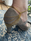 Simple Gold Heel Chains
