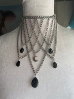 Dramatic Laced Necklace