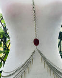 Stone Spiked Body Chain