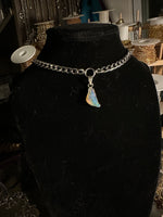 Sterling Ethiopian Opal Choker/Necklace