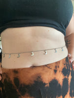 Simple Moon Belly Chain